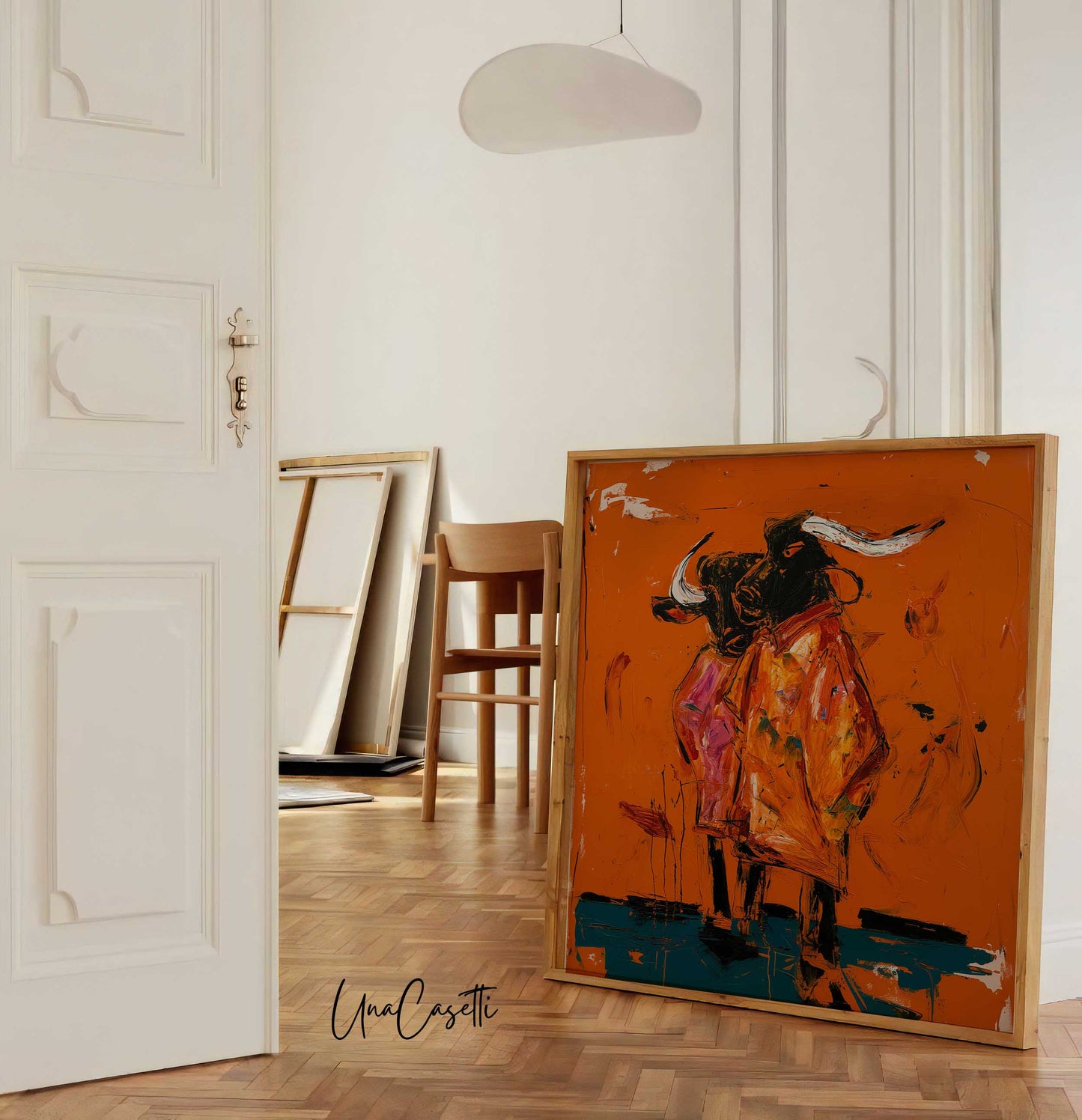 Abstract Bull