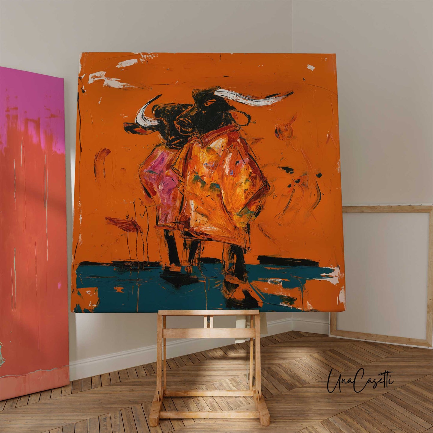Abstract Bull