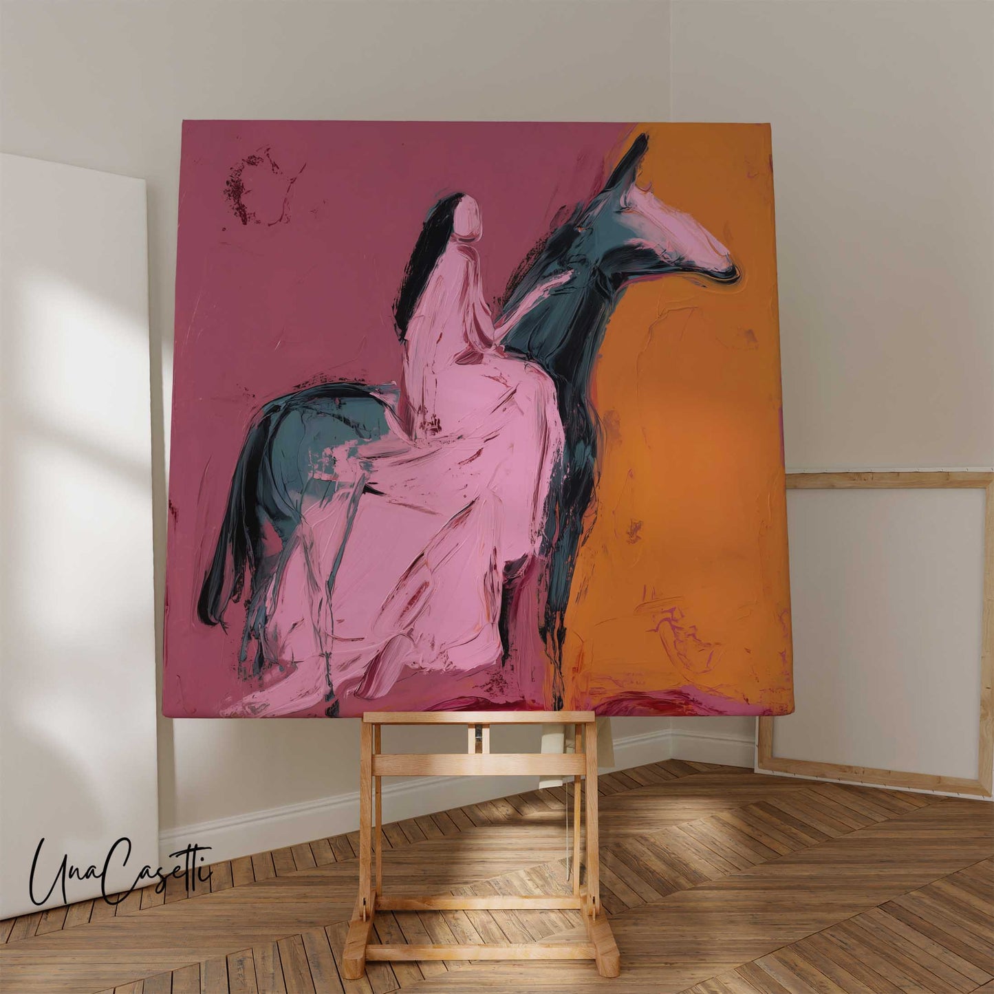 Woman on Horseback