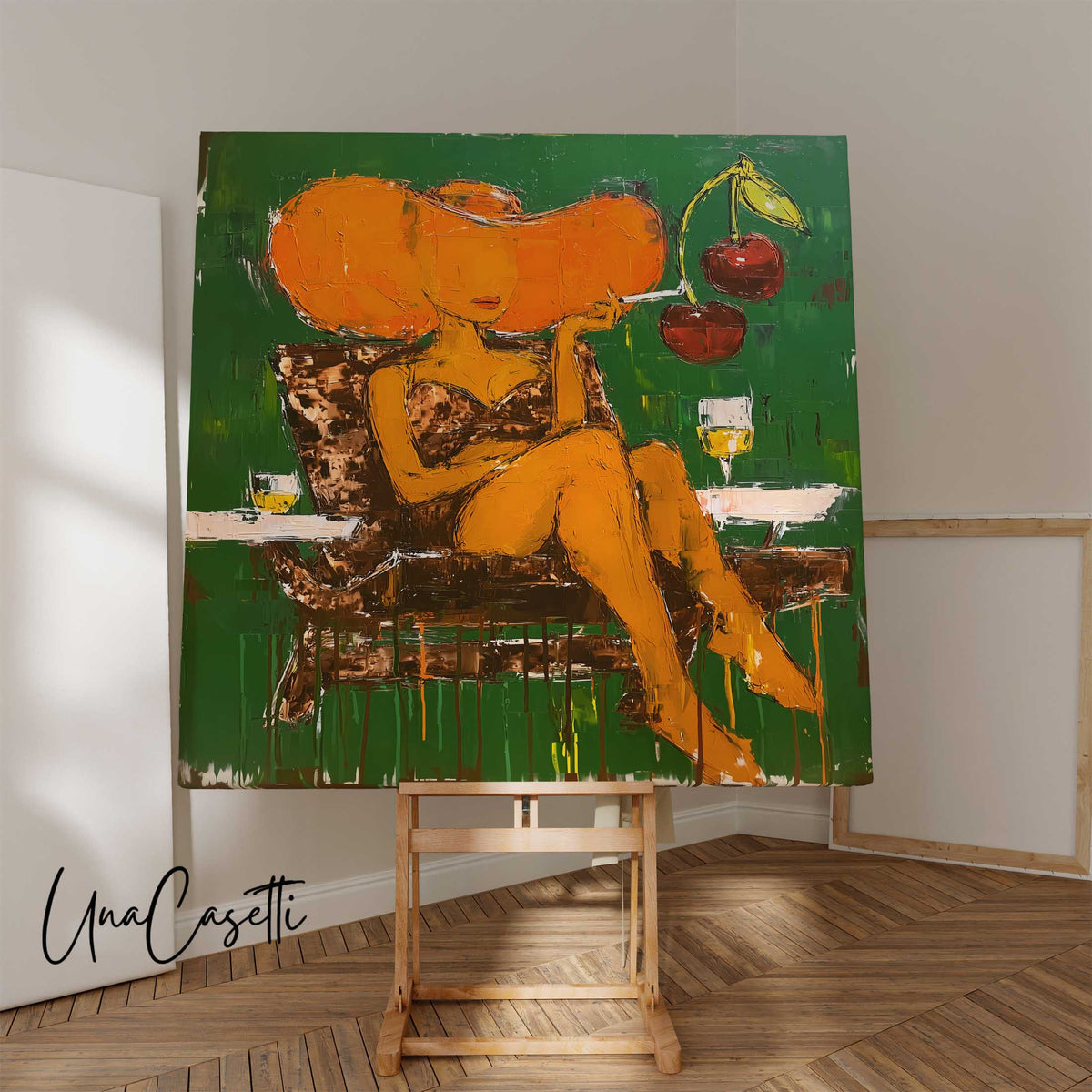 Large Abstract Woman