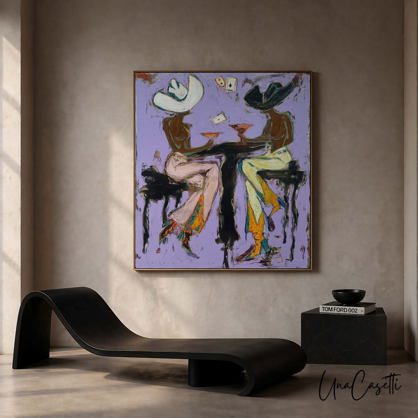 Two Women Martini Art Print – Aces & Martinis