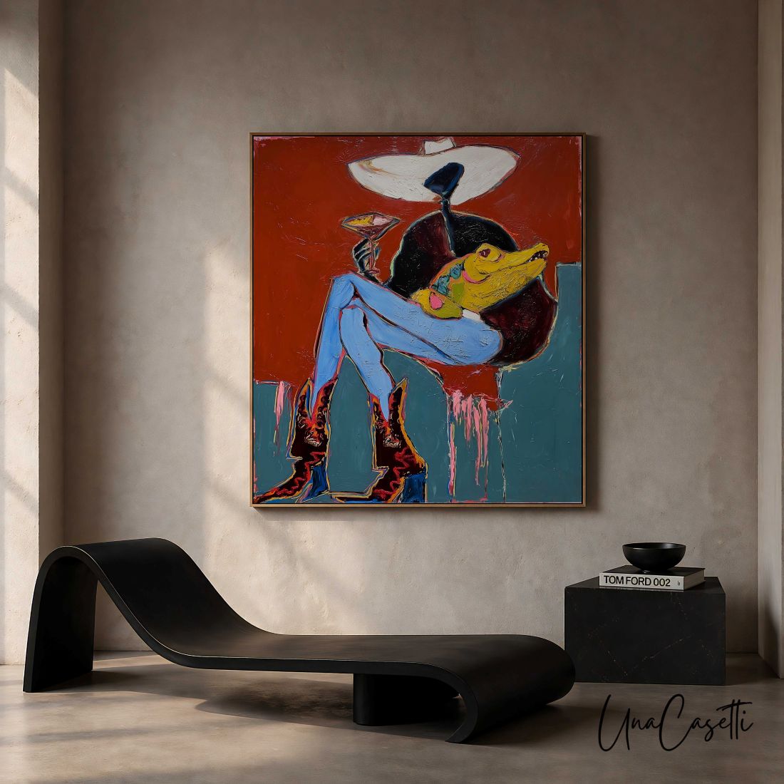 Cowgirl Martini Art Print – Gator Martini