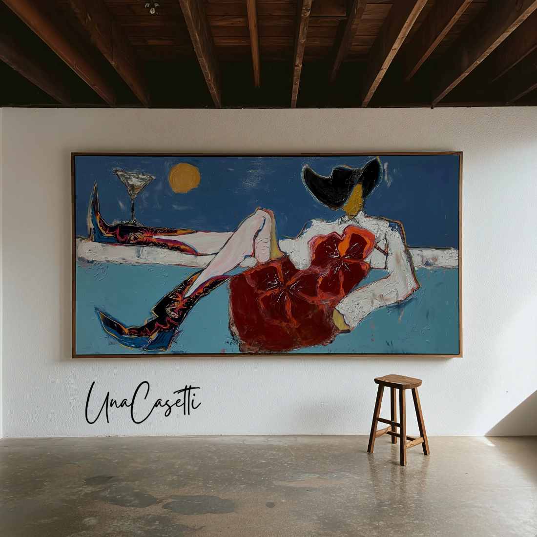 Nightcap  | Horizontal Western Wall Art