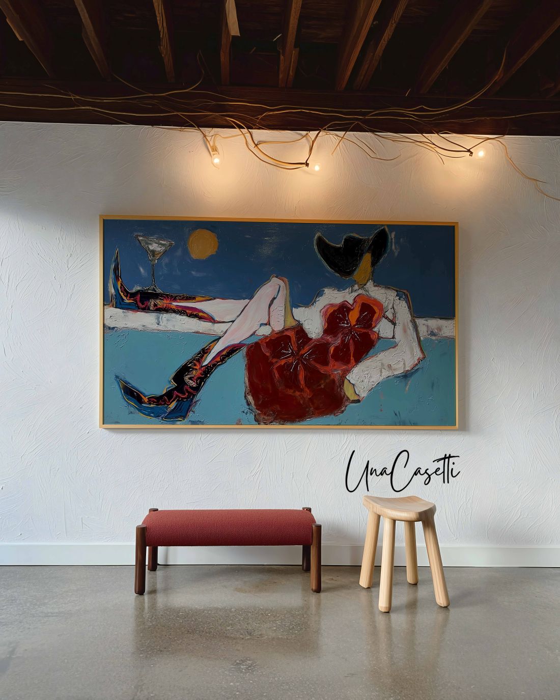 Nightcap  | Horizontal Western Wall Art