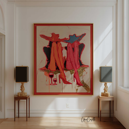 Coastal Cowgirl Art Print