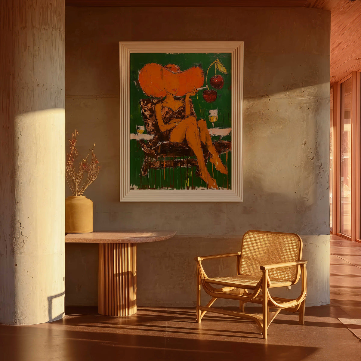 Large Abstract Woman