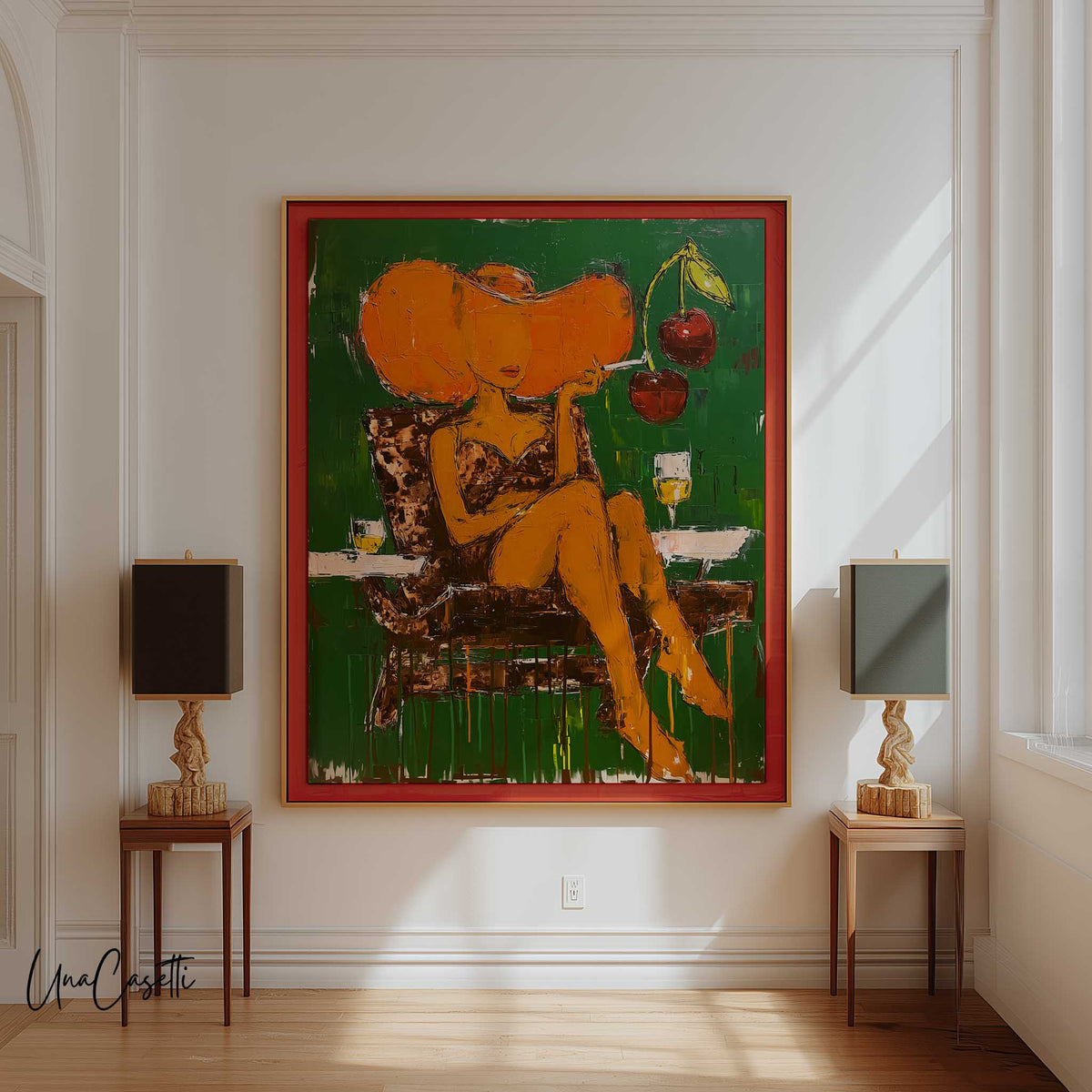 Large Abstract Woman