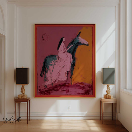 Woman on Horseback