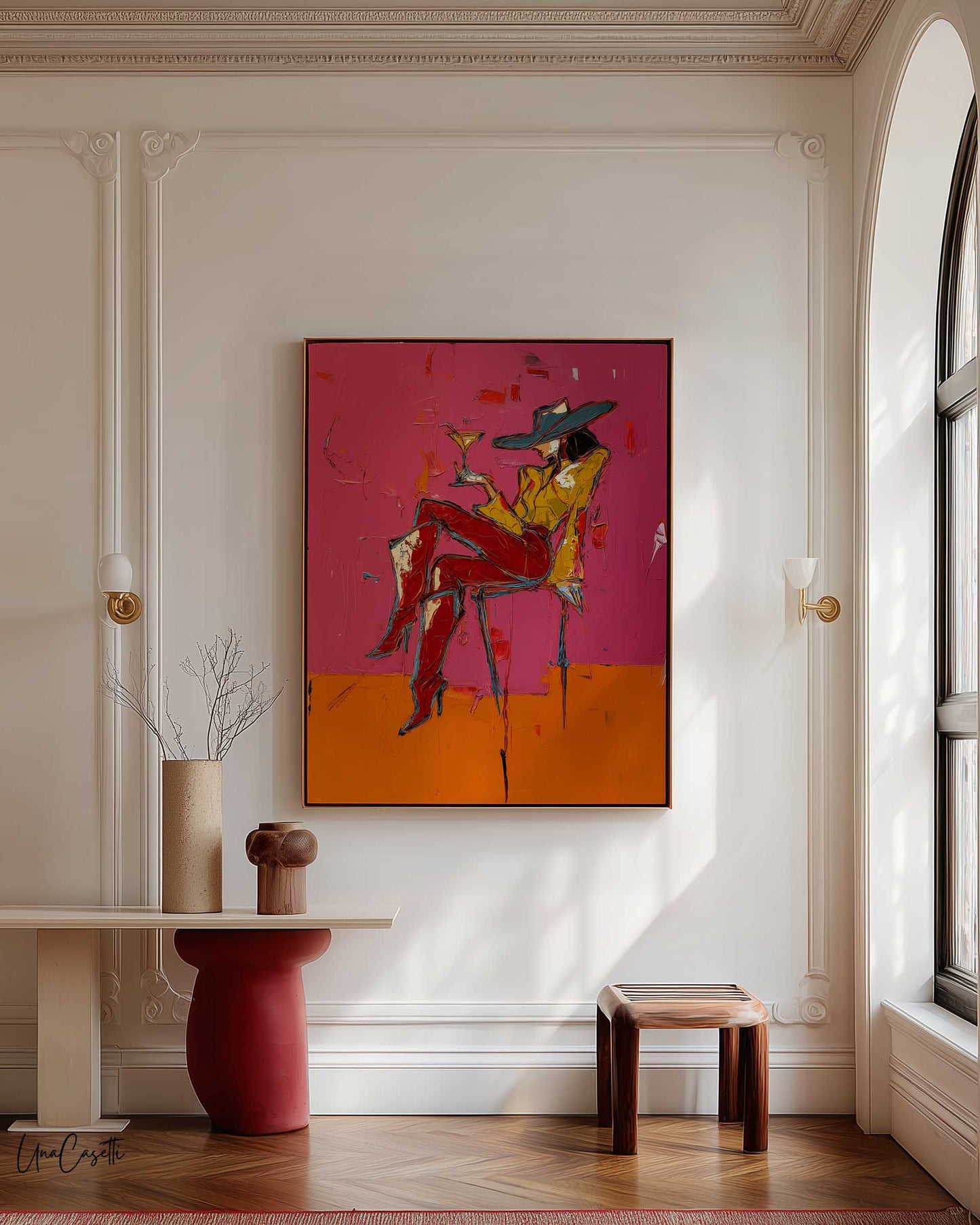 Cowgirl Cocktail Art Print